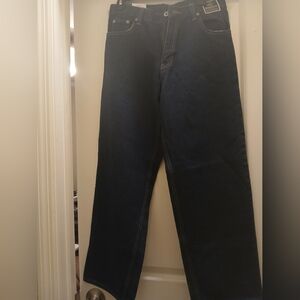 Nwt SONOMA Men's Navy Blue Relaxed Jeans